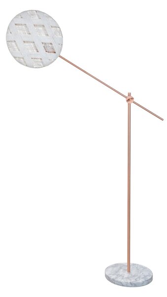 Lampa Podłogowa Forestier, Chanpen, biały, salon, design