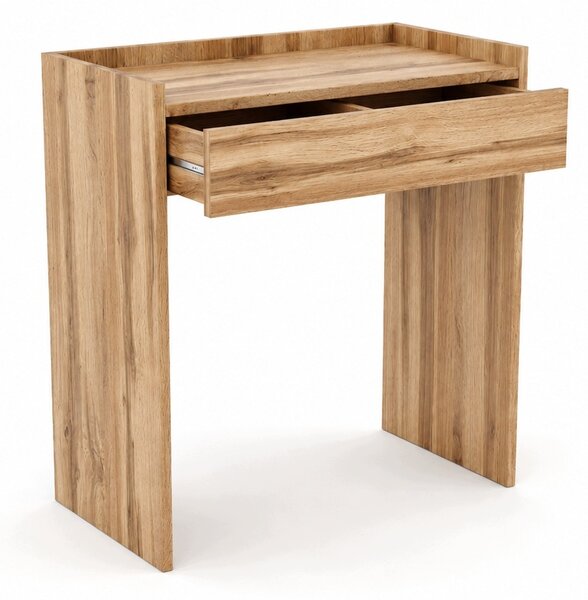 Toaletka / konsola "NUVIA STAND 75" dąb wotan 75cm