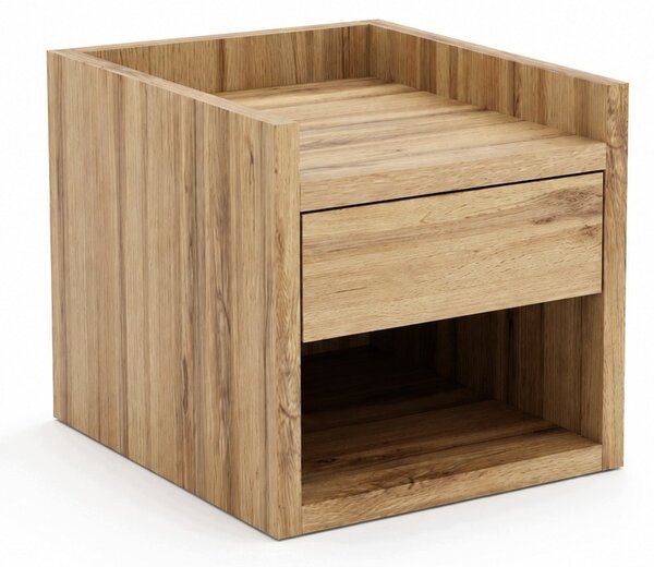 Stolik nocny NUVIA DUO 35'' dąb wotan , wiszący