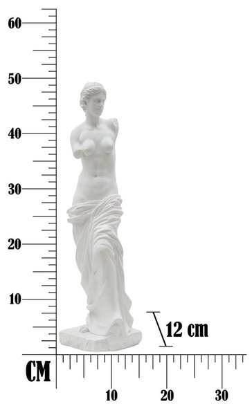 Biała figurka dekoracyjna Mauro Ferretti Statua Woman