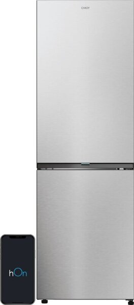Lodówka CANDY Fresco 500 ECN4CQTEX186 No Frost 185cm Inox