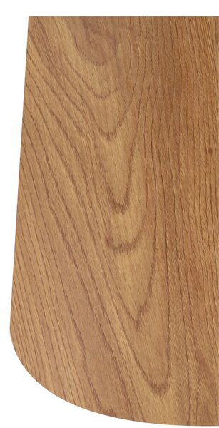 Stół okrągły rozkładany Enzo M Plus, 100-180 cm, dziki dąb