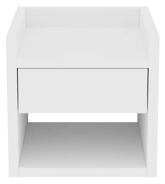 Stolik nocny NUVIA DUO 35'' biały, wiszący