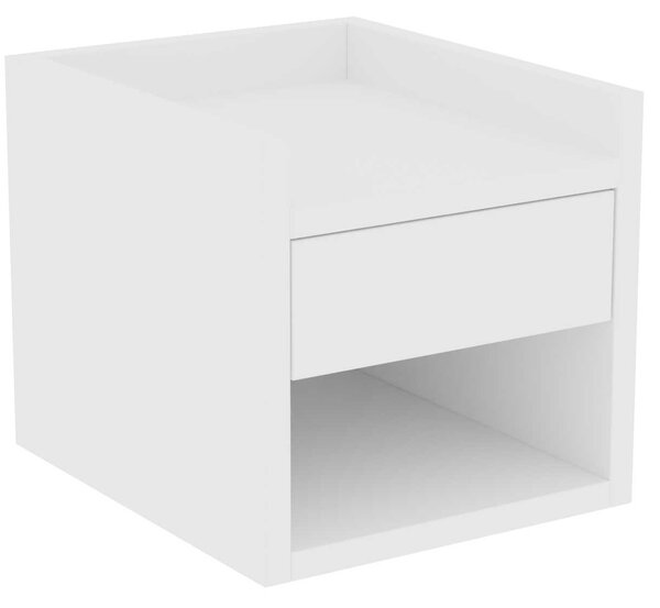 Stolik nocny NUVIA DUO 35'' biały, wiszący