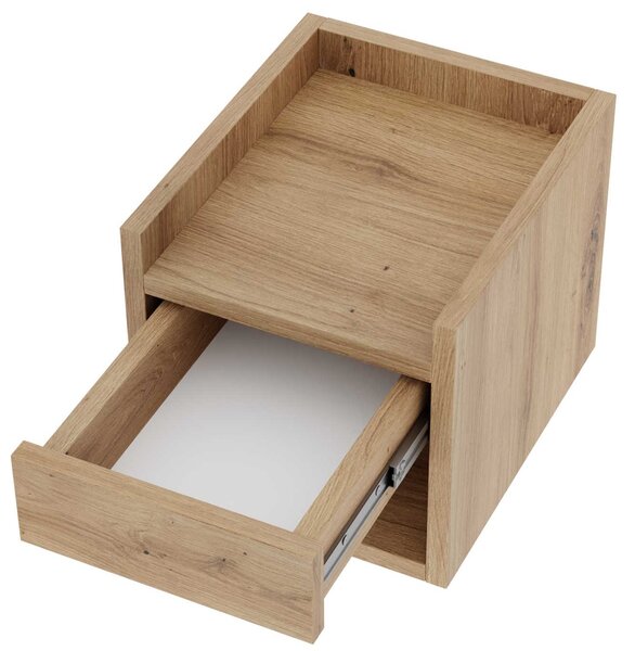 Stolik nocny NUVIA DUO 35'' artisan , wiszący