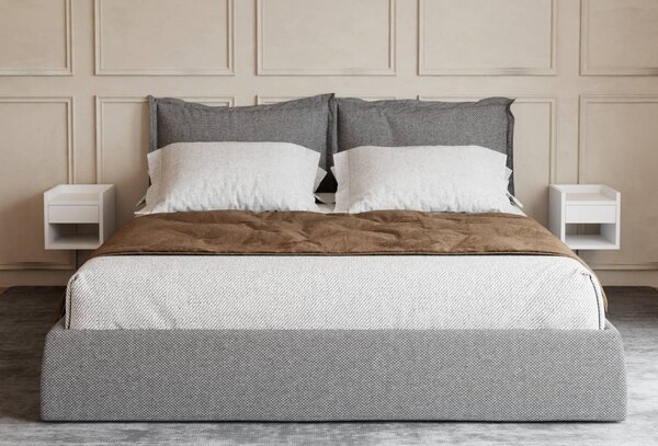 Stolik nocny NUVIA DUO 35'' biały, wiszący