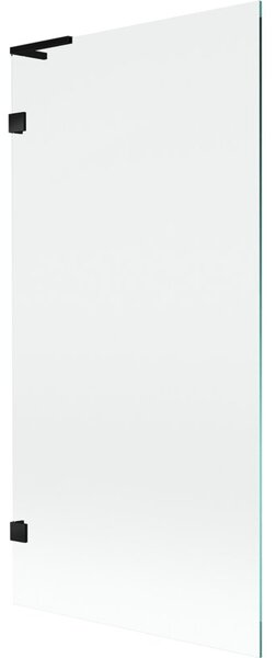 Mexen Lunar L parawan nawannowy 1-skrzydłowy 90 x 150 cm, transparent, czarny - 897L-090-000-70-00