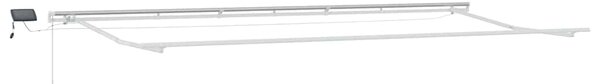 Rama markizy Ze LED Lights Biały 600 × 300 cm Aluminium
