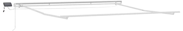 Rama markizy Ze LED Lights Biały 400 × 350 cm Aluminium