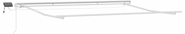 Rama markizy Ze LED Lights Biały 400 × 300 cm Aluminium