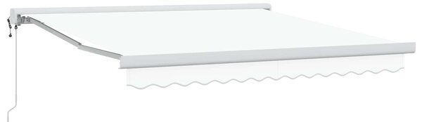 Markiza Biały 300 x 250 x 165 cm Poliester i aluminium
