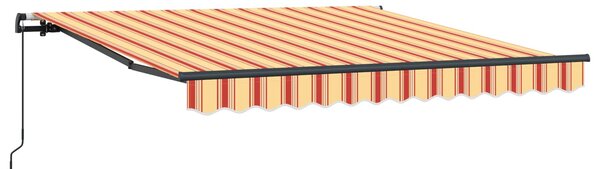 Markiza zwijana Żółty i pomarańczowy 350 x 250 cm