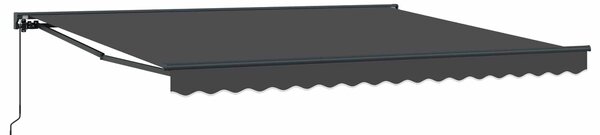Rama markizy Antracyt 400 × 300 cm Poliester z powłoką PU