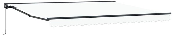 Rama markizy Biały 400 × 300 cm Poliester z powłoką PU