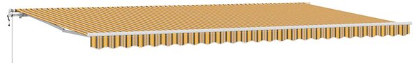Elektryczna Rozkładana Markiza Wielokolorowe 600 × 300 cm