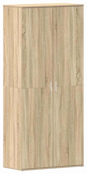 Szafka na buty 80 x 39 x 178 cm Drewno inżynieryjne Dąb Sonoma