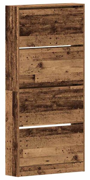 Szafka na buty 80 x 21 x 163,5 cm Drewno inżynieryjne