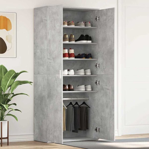 Szafka na buty 80 x 39 x 178 cm Drewno inżynieryjne
