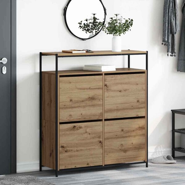 Szafka na buty 100 x 34 x 112 cm Drewno inżynieryjne