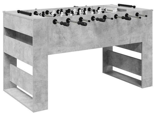 Stół do piłkarzyków Betonowy Szary 146,5 x 74 x 85 cm
