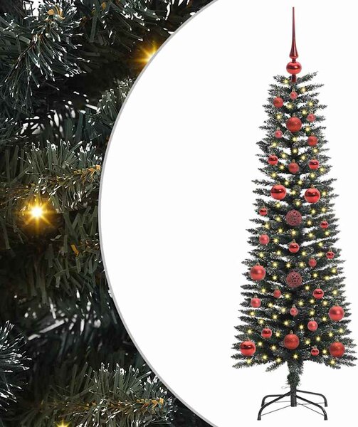 Sztuczna choinka z podstawą Zielony 120 cm PVC, plastik i stal