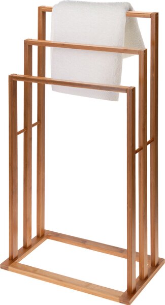 HOME STYLING COLLECTION Stojak na ręczniki bambusowy ELANI 25 x 82 x 40 cm SS22 859731