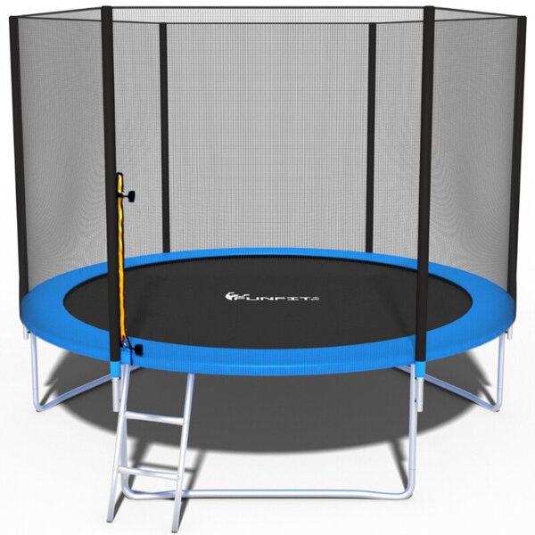 Trampolina ogrodowa dla dzieci 312cm FUNFIT z siatką zewnętrzną 10ft