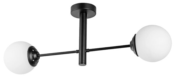 NOWOCZESNA LAMPA SUFITOWA WISZĄCA CZARNA FINO W2