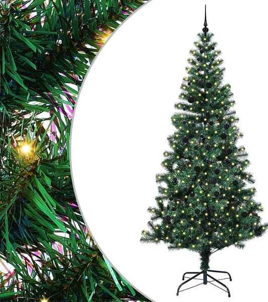 Sztuczna choinka z oświetleniem na Boże Narodzenie 240 cm