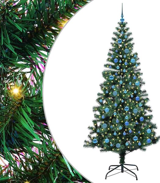 Sztuczna choinka z oświetleniem na Boże Narodzenie 240 cm