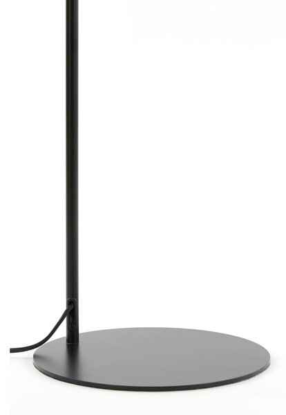 Czarna lampa stojąca (wysokość 155 cm) Lekar – Light & Living