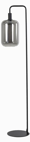 Czarna lampa stojąca (wysokość 155 cm) Lekar – Light & Living