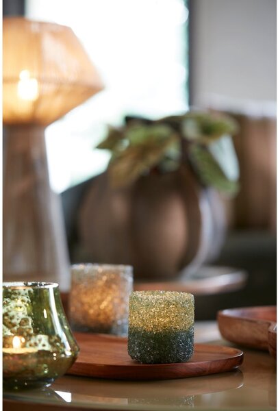 Szklany świecznik na świeczkę typu tealight Morita – Light & Living