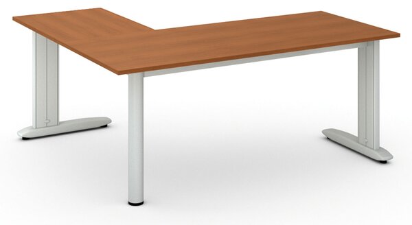 Narożne biurko PRIMO FLEXIBLE, 180x160 cm, czereśnia