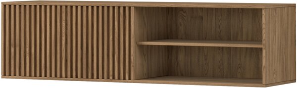 PROMOCJA Nástěnny stolik TV ENTSIAN 150x40cm, dąb artisan II. jakość