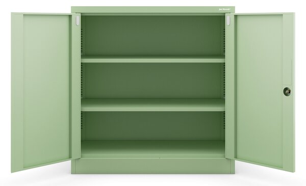 Szafka metalowa BEATA, 900 x 930 x 400 mm, Fresh Style: pastelowy zielony
