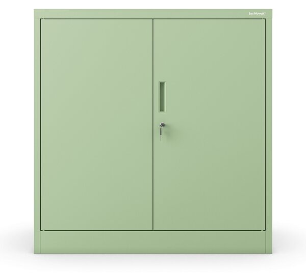Szafka metalowa BEATA, 900 x 930 x 400 mm, Fresh Style: pastelowy zielony