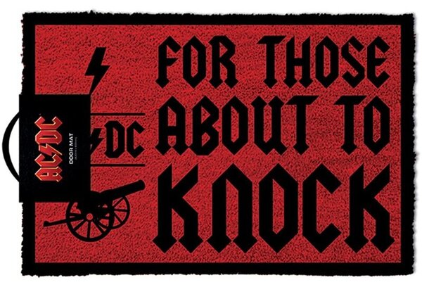Wycieraczka PYRAMID AC/DC For Those Who Knock 40 x 60 cm