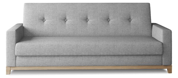 Szara 3-osobowa sofa SELENE, rozkładana