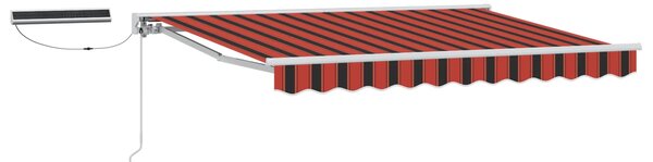Elektryczna Rozkładana Markiza 3 x 2,5 m Poliester z powłoką PU