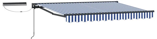Elektryczna Rozkładana Markiza 2,5 x 2 m Poliester z powłoką PU