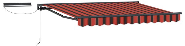 Elektryczna Rozkładana Markiza 3 x 2,5 m Poliester z powłoką PU