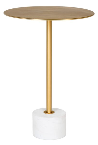 Metalowy okrągły stolik ø 41 cm Lecco – House Nordic