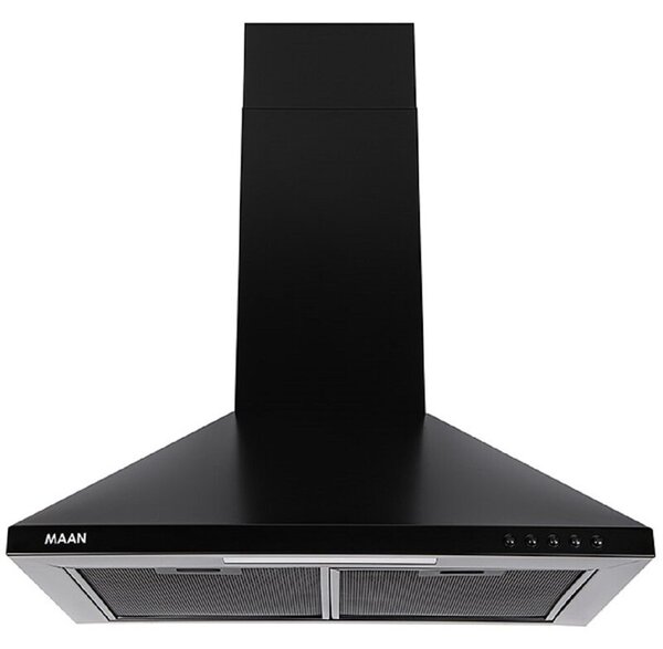 Okap MAAN Vela 2 50 Czarny 315m3/h 58dB klasa C