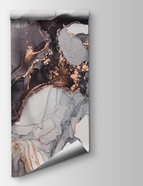 Fototapeta Eleganckie wiry w stonowanych odcieniach, Fototapety Marmur, Popularne Fototapety, u70766 - Tapeko.pl