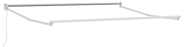 Markiza chowana Biały 300 x 250 cm Aluminium