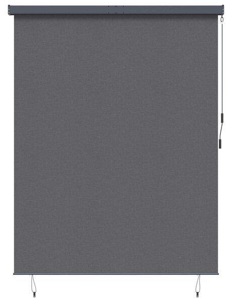 Roleta antracytowy 200 x 250 cm Materiał i Aluminium