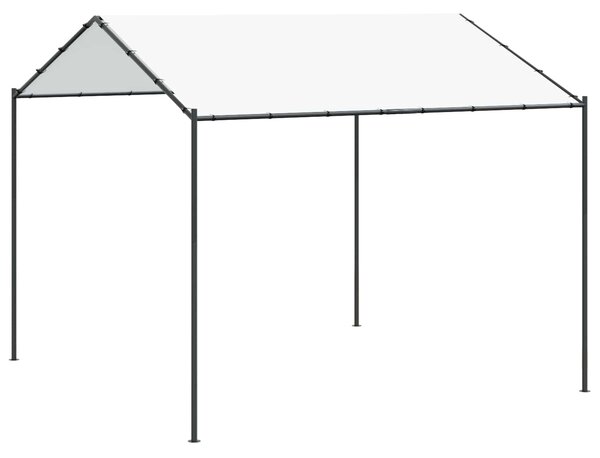 Altana 4 x 4 x 2,6 m Biały Stal i poliester 180 gsm