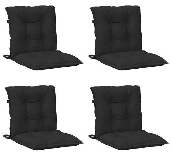 Zestaw poduszek do krzesła z niskim oparciem 4 pcs