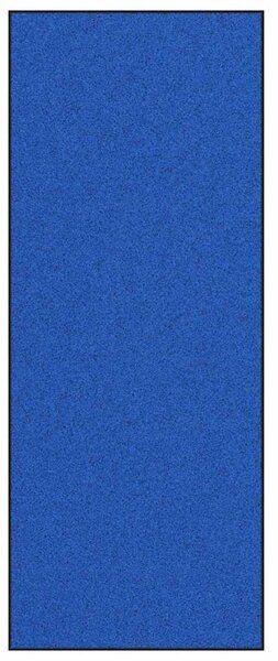 Dywanik wejściowy Niebieski i Czarny 120 x 300 cm 100% poliamid